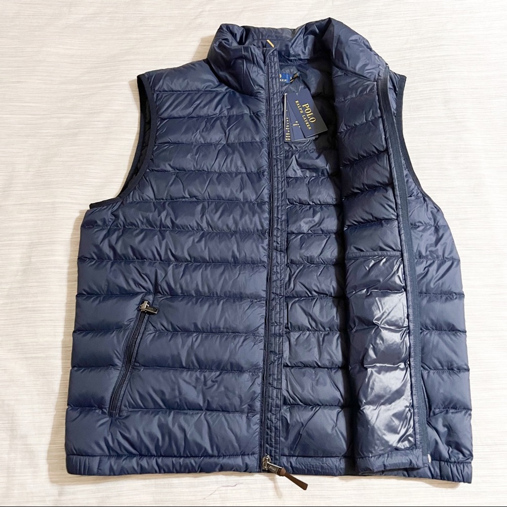 POLO RALPH LAUREN Water Repellent Packable Down Vest - Picture 6 of 15
